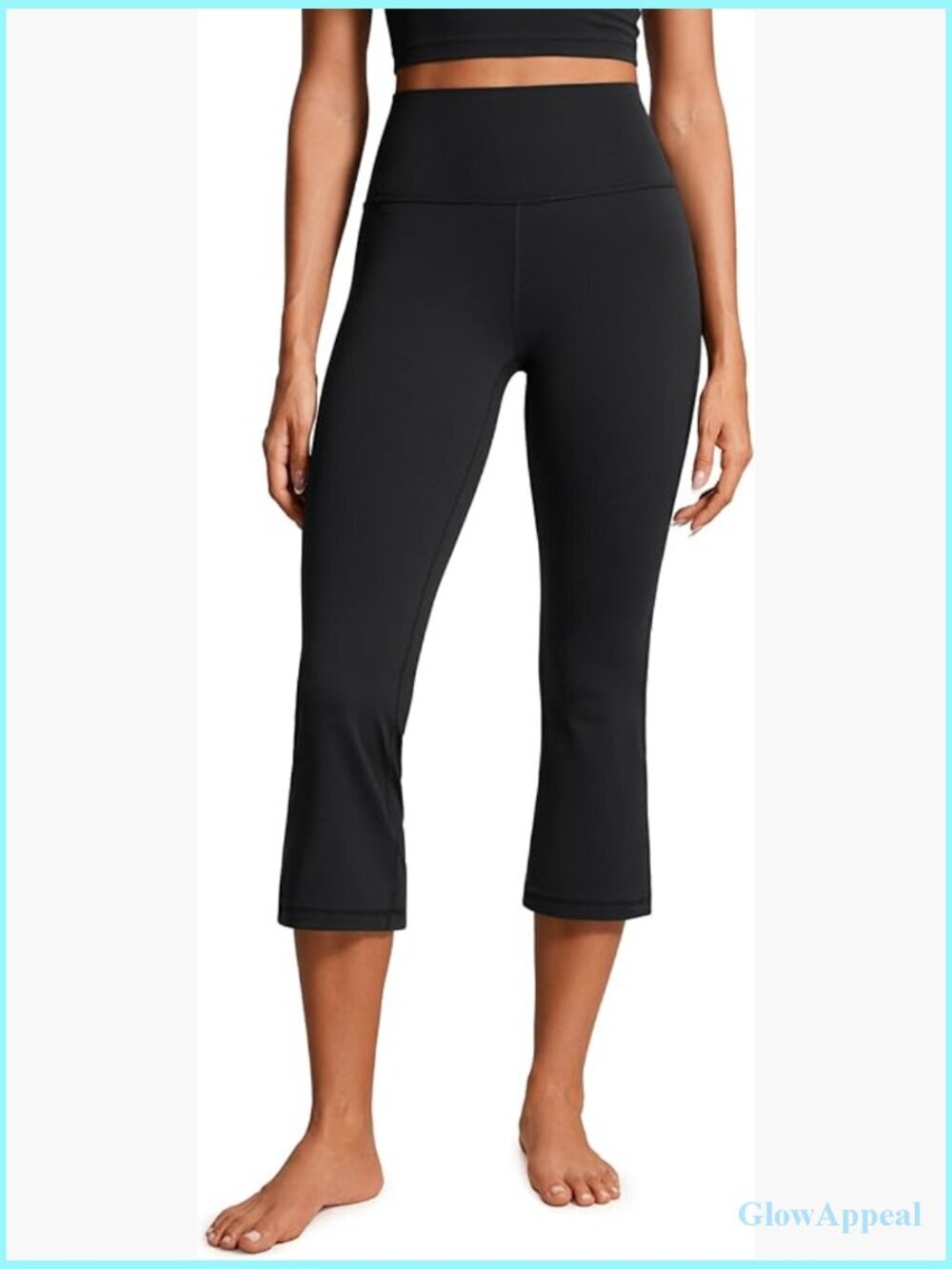 Butterluxe Flare Capri Leggings 23" Bootcut High Waisted Yoga Pants